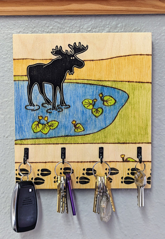 Moose 4 Hook Key holder
